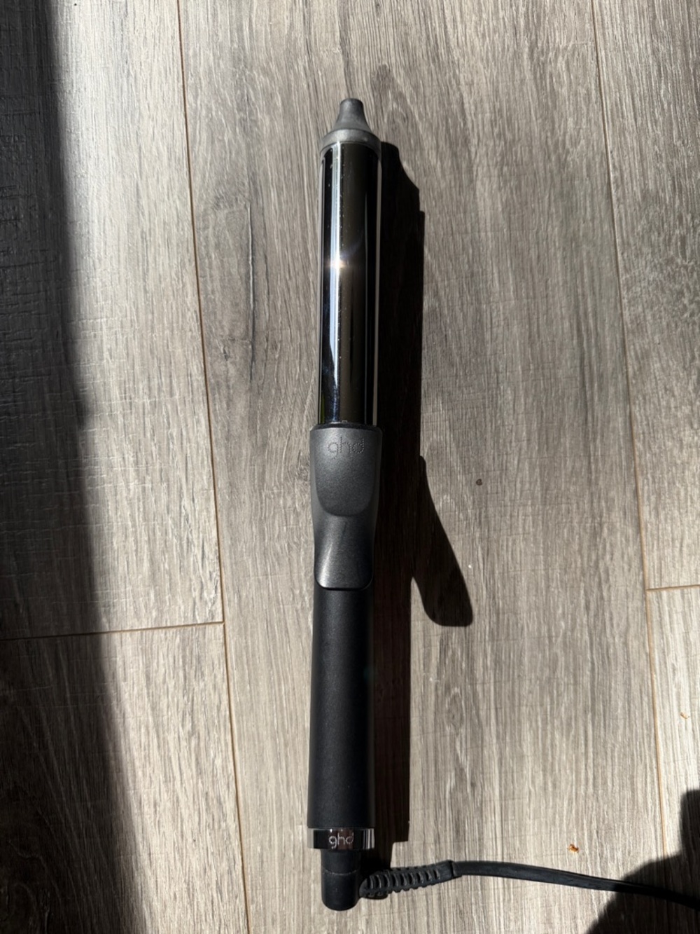 ghd Matte Black Curling Wand with Gloss Barrel
